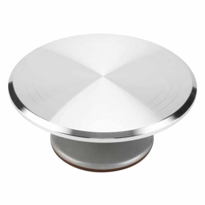 Draaibare taart serveerschaal wat draaibaar is